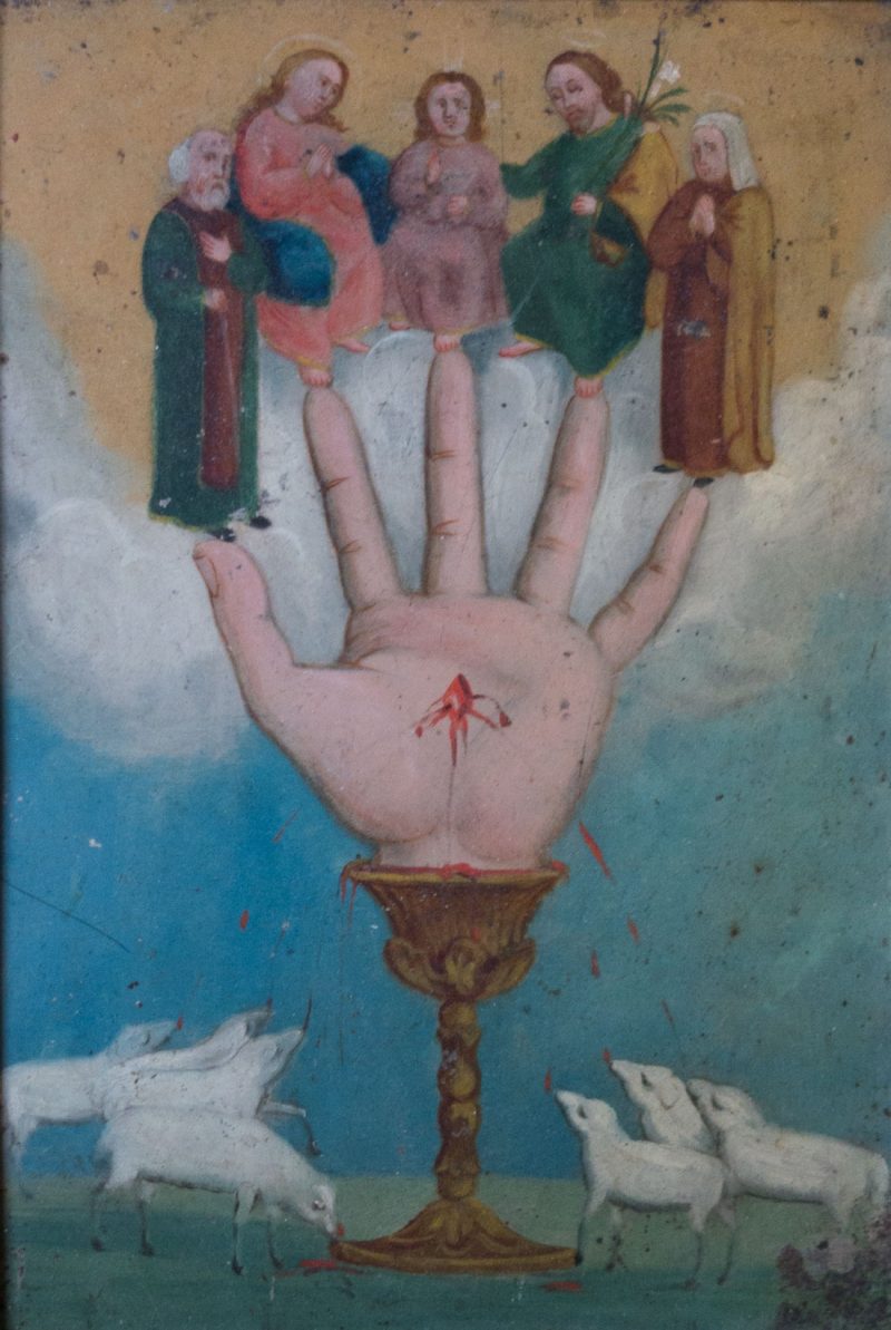 Hand of God Retablo