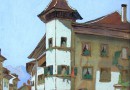 Werner Engel – View of Thun (Sold)