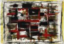 Roger Bissiere – Composition Verte, Rouge, Noire