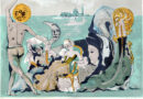 Carnival in Venice by Swiss Artist Brigitta Enz