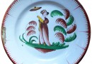 Madame Bernard Antique Plate from Les Islettes
