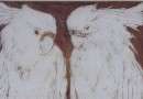 Francois Jacob Kloek – Two White Parrots (Sold)