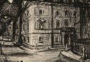 Mimi Langraf – Old Zurich House – Original Litho