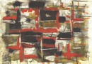 Roger Bissiere – Abstract Composition in Red, Black and Yellow