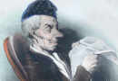 Honoré Daumier – La Lecture du Journal – Plate 3 from Silhouettes