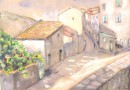 A Village Street in a Southern European Town