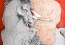 Hans Erni – Pegasus and His Master, Original Aquatint Signed by the Artist (Sold)