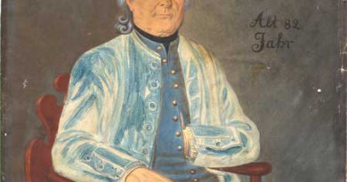 Johann Jakob Tanner – Antique Portrait (Sold)