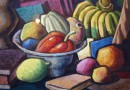 Eugen Henziross – Fruit Bowl, Still Life (Sold)