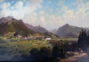 Landscape in the Tyrol –  Attributed to Johann Hermann Carmiencke (Sold)