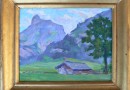 Oskar Dickmann – Expressionist Summer Landscape (Sold)