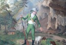 Duck Hunter and His Hounds – 19th Century Oil on Canvas Signed Henriette