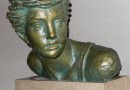 Alexander Kelety – Elegant Art Deco Bust of a Young Athlete