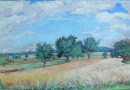 Attributed to Conrad Strasser, Summer Landscape (Sold)