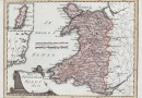 The Principality of Wales – Antique Map by Franz Johann Joseph von Reilly