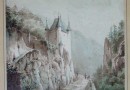 19th Century Watercolor – Swiss Castle