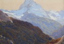 Leonhard Steiner – The Matterhorn – Le Cervin – Watercolor (SOLD)