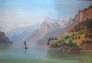 Lake Lucerne – Luzern – Vierwaldstaettensee – 19th Century Painting
