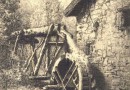 The Old Mill at Bossey: Antique Etching by Edouard Jeanmaire