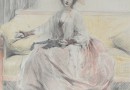 Gabriel Nicolet – Portrait of a Lady – Pencil Drawing -Sold