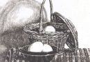 Jürg Maurer – Still Life with Eggs in a Basket