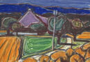Fred Stauffer – Country Hamlet -Original Mixed Media