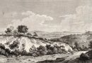 18th Century View of Cully on Lake Geneva – Antique Engraving