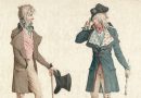 Les Incroyables by Carle Vernet – Antique Fashion Engraving