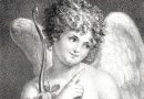 Cupid Sends a Warning Antique Lithograph after Jeanne-Elisabeth Chaudet