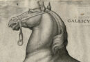 Gallicus – Antique Engraving of a Horse from Stradanus’ Renaissance Work Equile