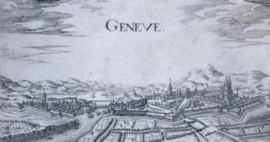Geneve – Engraving showing Geneva in the Age of the Escalade – Nicolas Tassin 1634