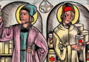 Saint Damian and Saint Cosmas by Paul Boesch