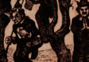 Symbolist Style Engraving – Men Growing on a Tree
