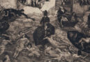 Albert Welti – Der Ehehafen – The Port of Marriage – Symbolist Engraving