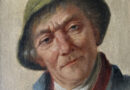 Hedwig OEHRING Portrait of a Bavarian Man in a Green Hat