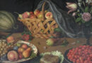Opulent Baroque Style Still Life with Fruits, Flowers and Insects