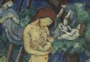 Genoveva Oil on Canvas by Leo Steck