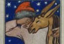 Weeping Man with Donkey – Illustration by Aleksandr Petrovich Apsitis