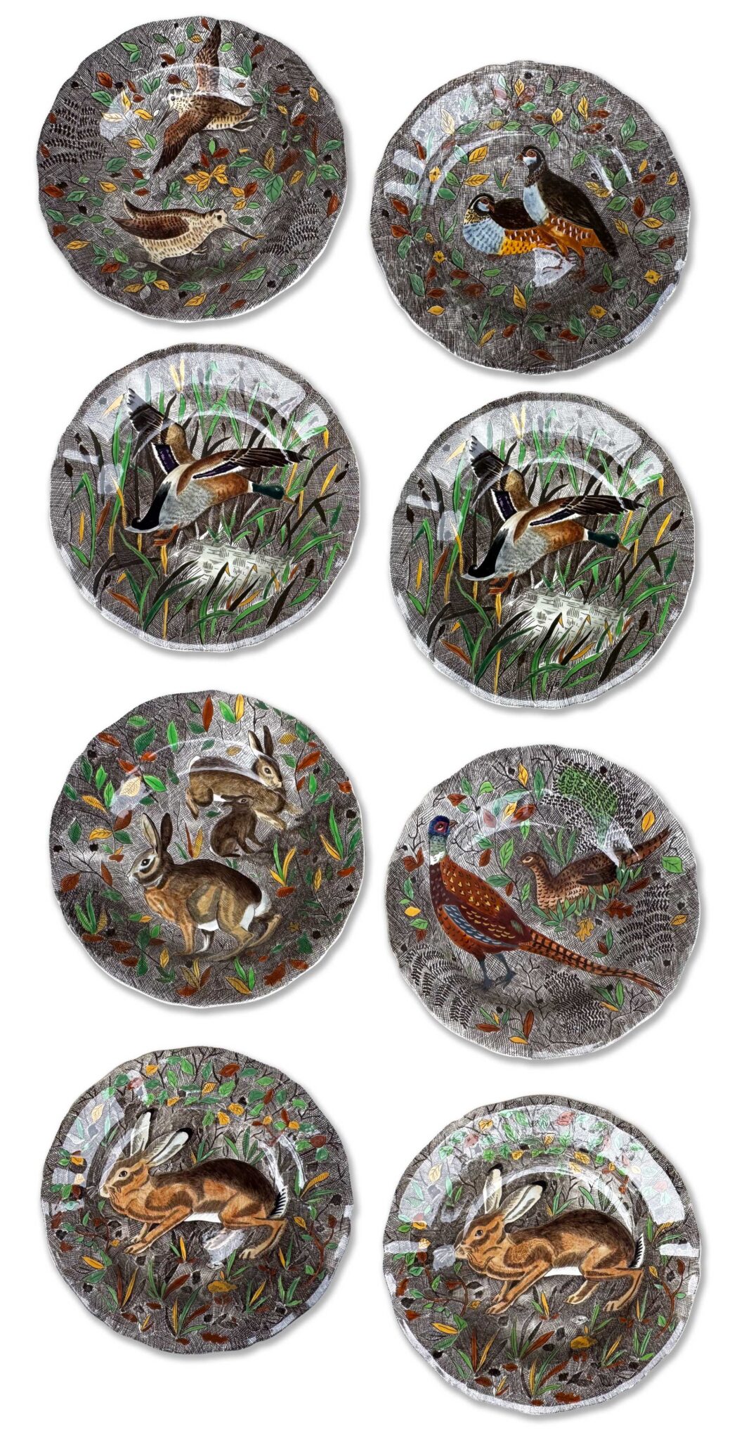 Collection of Eight Gien 