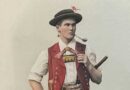 Cowherd Senn in the Traditional Costume of Appenzell Switzerland